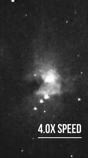 Stargazing | moving stars | space | Orion Nebula🙌🏻😻 #skywatcher #space #m42 #stargazing #shorts