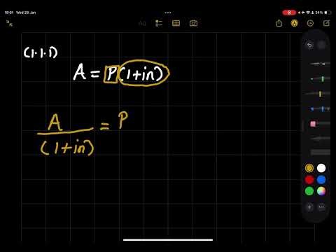 Step-by-step: Isolate P in Simple Interest EASY