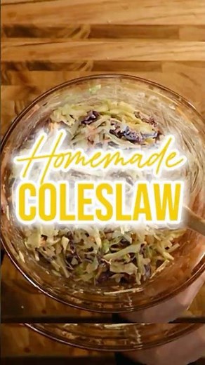Simple and Easy Homemade Coleslaw Recipe - Healthy and Delicious Side Dish 😋