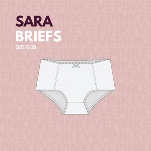 Briefs Sewing Pattern Lingerie Underwear Panty - Etsy