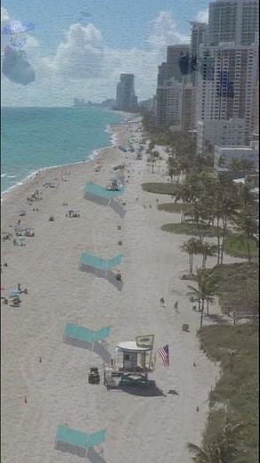 🌊🔥 Esta playa de Florida es un secreto… 😱😍 Dania Beach: la playa que nadie te muestra