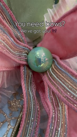 BOWS BOWS BOWS 🎀✨ Perfect for front doors, tree toppers and more 🫶🏻 Sop this post or find them at burlapabdblingdecor.com #burlapandbling #craftsupply #decorstore #holidaydecorators #bowhaul #bows #bowlover | Burlap & Bling Decor