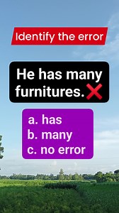 Correct the mistake 👍#mistake #learning #error #reels #learningenglish | English with Jahid
