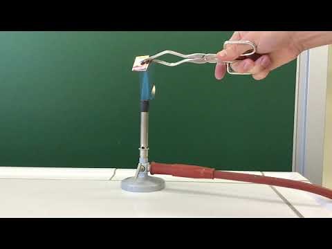 Verbrennung von Kupfer ("Kupferbrief")