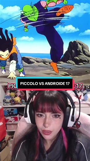 Piccolo vs Androide 17: Reacción Anime