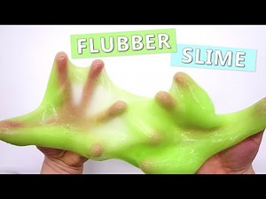 How to make FLUBBER SLIME | Slime ASMR video | Crunchy Slime, Squishy Slime, Satisfying Slime Video