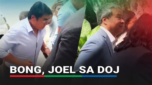 Magkahiwalay na nagtungo sa opisina ng DOJ si dating Senador Bong Revilla at Senador Joel Villanueva para magsumite ng kani-kanilang counter-affidavit para sa mga kinakaharap na kaso kaugnay ng maaanomalyang flood control projects. Muli ring humarap sa kagawaran ang mga dating DPWH engineers na sina Henry Alcantara, Brice Hernandez, at Jaypee Mendoza. (Ulat ni Adrian Ayalin, ABS-CBN News) | ABS-CBN News