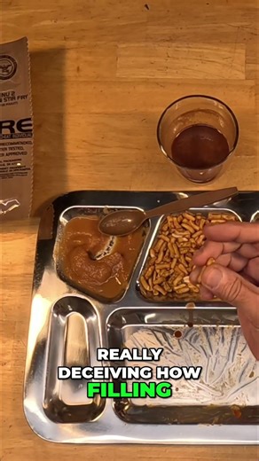 MRE Main Meal Delicious & Filling! You Won't Need Anything Else!