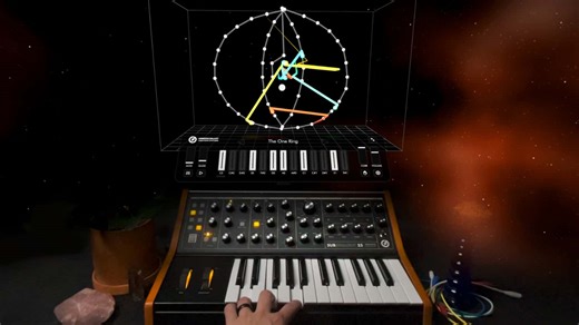 Animoog Galaxy Updated With Spatial Audio