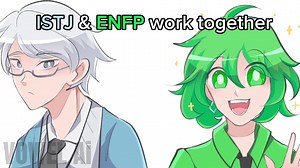 ISTJ & ENFP work together #mbti #mbtimeme #istj #enfp #californiagirls