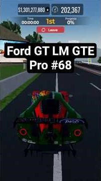 2016 Ford GT LM GTE Pro #68 | Around The Map | Vehicle Legends ROBLOX