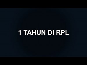 Sekolah di jurusan RPL Selama 1 tahun