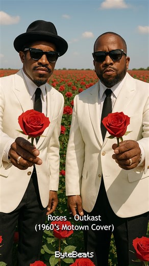 Roses Reimagined in 1960's Motown Style
