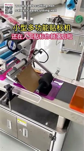 Ultra Fast Automatic Flat Surface Labeling Machine High Speed Packaging Solution for Production