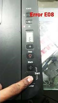 canon G2010 G3010 error E08 problem solve