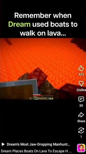 lava tutorial #minecraft #youtube #parkour