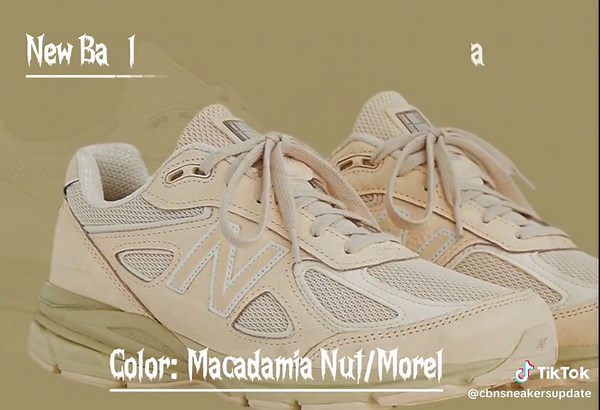 New Balance 990v4 “Macadamia Nut” Color: Macadamia Nut/Morel Style Code: U990BO4 Release Date: October 17, 2024 Price: $210