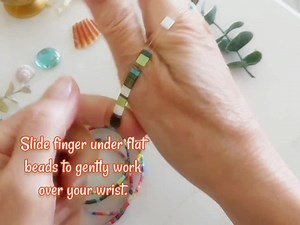 Tila Stack Bracelets - Choose Your Design - Custom Sizing - Etsy