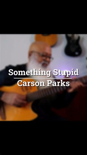 Something Stupid was written by C. Carson Parks in 1966 and first recorded by Parks and his wife, Gaile Foote. The song became a worldwide hit in 1967 when Frank Sinatra recorded it as a duet with his daughter Nancy Sinatra. Later versions by Robbie Williams, featuring Nicole Kidman and Michael Bublé, kept it alive for new generations. Who comes to your mind when you hear this love song? #theguitarbaba #guitarbaba #somethingstupid #franksinatra #nancysinatra #robbiewilliams #michaelbuble #jazzgu