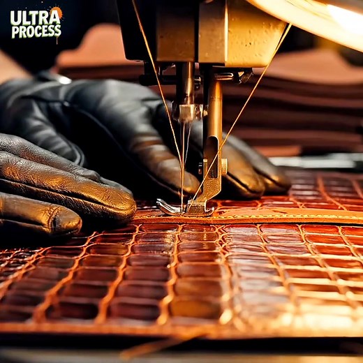 The amazing process of making exquisite clothes from crocodile skin | Ultra Process