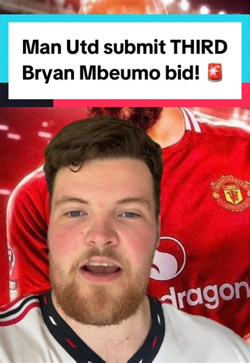 Manchester United Makes Third Bid for Bryan Mbeumo