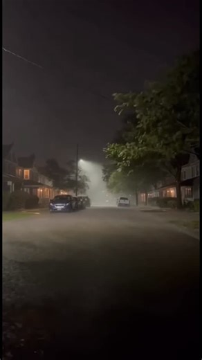Natures Rain 🇺🇸 on Instagram: "Street soaked in rain with wind rushing through, turning the whole scene cinematic and alive 🌧️🌬️✨"