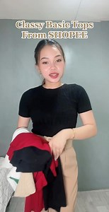 284K views · 6.4K reactions | Basic Classy Tops from SHOPEE!  mga...