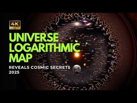 See the Whole Universe in One Image! 🌌 | Logarithmic Map Reveals Cosmic Secrets (4K)