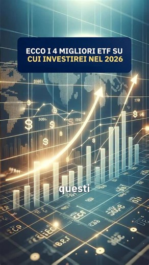 📈 I 4 ETF che userei per far crescere il patrimonio nel lungo periodo Se dovessi fare un esempio di ETF spesso utilizzati per costruire portafogli diversificati e solidi, partirei da questi. ⚠️ Non è un consiglio finanziario, ma contenuto a scopo informativo. Ecco quelli che sto tenendo d’occhio 👇 🌍 Vanguard FTSE All-World Con un solo ETF hai accesso a oltre 3.000 aziende di tutto il mondo, tra mercati sviluppati ed emergenti. Spesso usato come base globale di un portafoglio di lungo periodo.