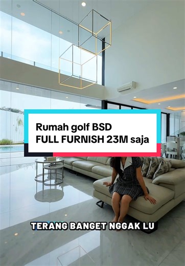 Rumah bsd furnished kok cantik banget cuma 23M nego Luas tanah 582m2 Bangunan 1139m2 Survey sama Defie 081312122408