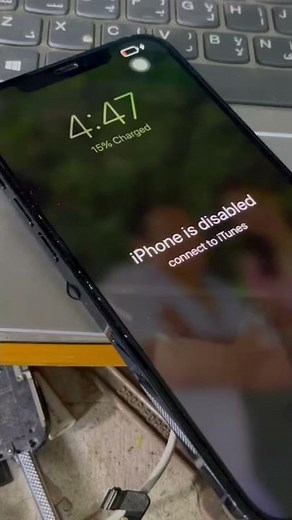 Iphone 📱iphone is Disabled connect to iTunes