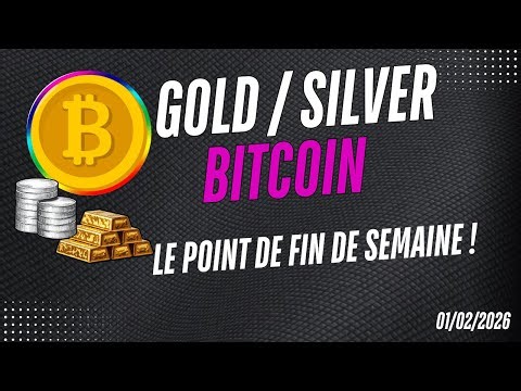 GOLD / SILVER & BITCOIN - On fait le bilan de la semaine ! Prochaines targets ? 🔥