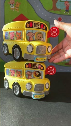 Yellow School Bus Red Stop Sign #cocomelon