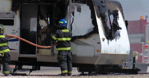 Fire causes major damage to shed, RV on Cedar Falls farm