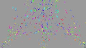 Colorful Exploding Confetti Cannons Alpha Channel Stock Footage Video (100% Royalty-free) 1007723434 | Shutterstock