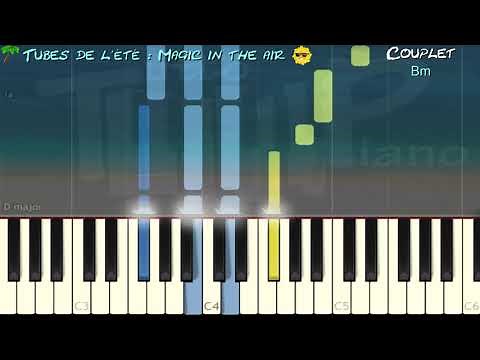 Magic System - Magic in the air (Piano facile)