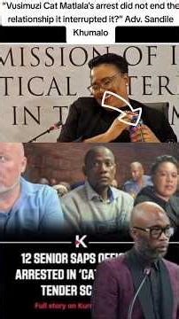 🚨 Brigadier Matjeng Among SAPS Offcials in Court for Cat Matlala Medicare24 Tender