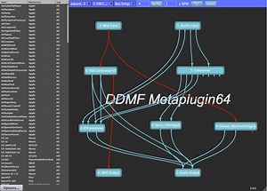 Metaplugin by DDMF - Plug-in Chainer / Rack Plugin VST VST3 Audio Unit AAX