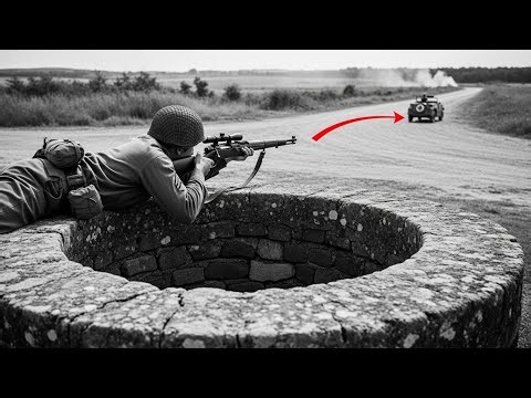 How One American Sharpshooter’s “Old Well Shaft Stand” Took Out a German Scout Car