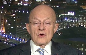 Fmr. Director of National Intelligence James Clapper laughs at Press Secretary Sarah Sanders' assertion that Roger Stone's indictment has nothing to do with the President: "It's very curious that this collection of characters, that were certainly very close to the President, have all been found guilty" https://cnn.it/2RShBxA | CNN Replay