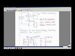 Analysis and design of a flyback. Leakage inductance. Part 17