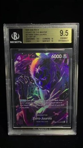 Insane One Piece Grails 👀🔥 BGS 9.5 Ace & Zoro Alt Arts | Hall of Trader