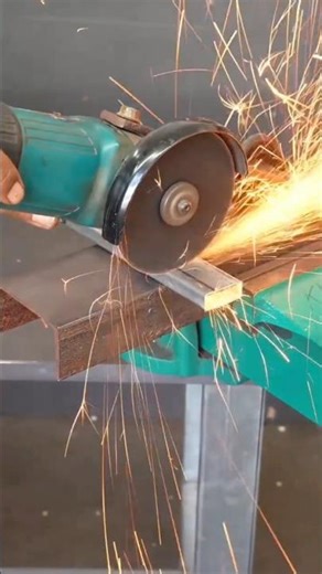 Can You Use an Iron Die with a Hand Grinder? | Metal Cutting Tool Trick 👍 #craft #handmade #skills