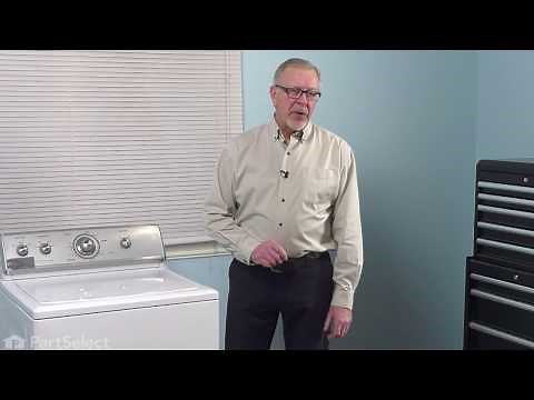Whirlpool Washer Repair - How to Replace the Spring Retainer Bracket (Whirlpool # WP64067)