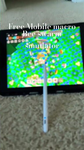 Macro for mobile #bss #beeswarmsimulator #macro #free