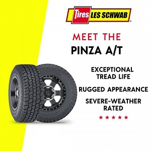 Meet the Pinza A/T. On sale now. | Les Schwab Tire Centers