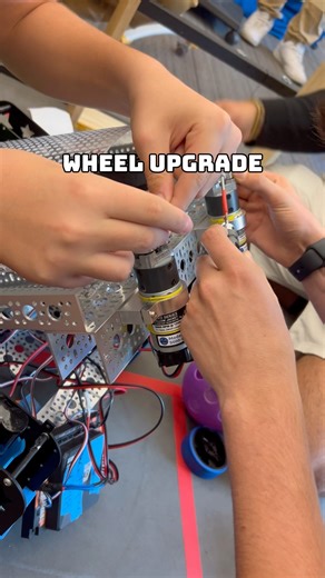 Upgrading our robot one step at a time! 🤩 #ftc #firstrobotics #decode #upgrade