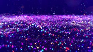 Colorful Particle Lights Background