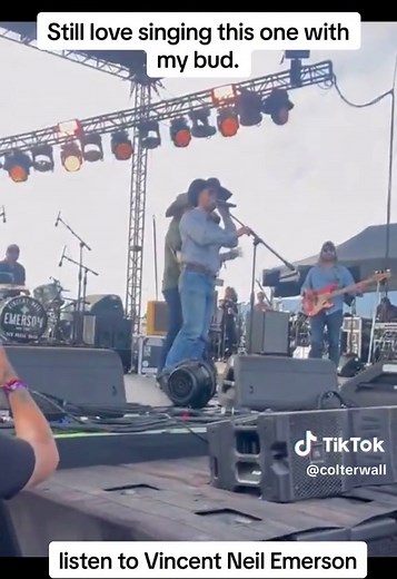Got up with my bud @Vincent Neil Emerson at Under the Big Sky Festival in Montana. Still love singing “Road Runner” with him.