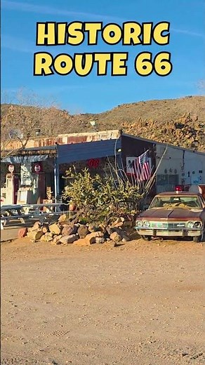 Cruising Through Hackberry Arizona on Historic Route 66